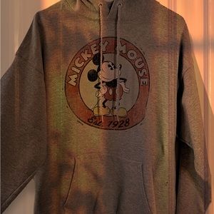 MICKEY MOUSE HOODIE // OVERSIZED HOODIE // Disney Jacket Unisex and Teens L